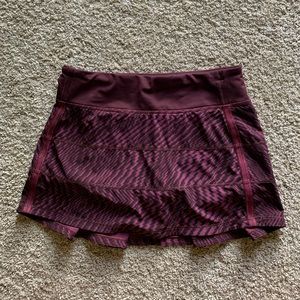 Lululemon Pace Rival Skirt EUC
